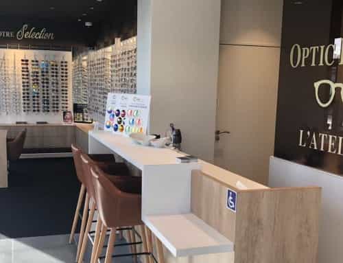 Une enseigne d&rsquo;optique soignée à Epinay sur Seine